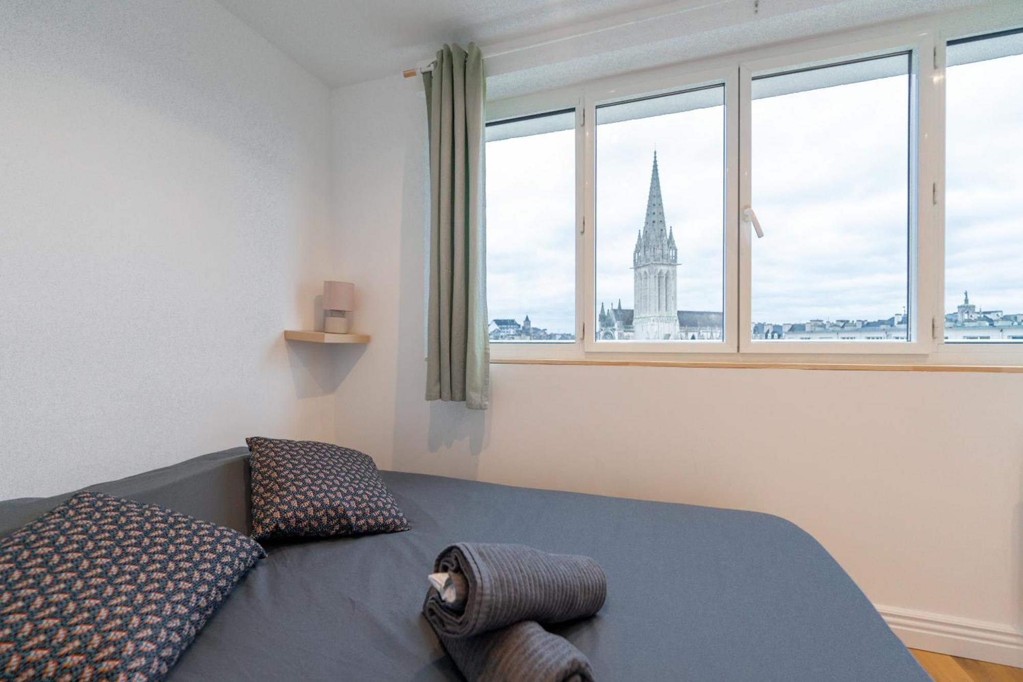 Appt Premium Centre Chateau Terrasse 2 Chambres 6P Vue Exceptionnelle Кан Екстер'єр фото